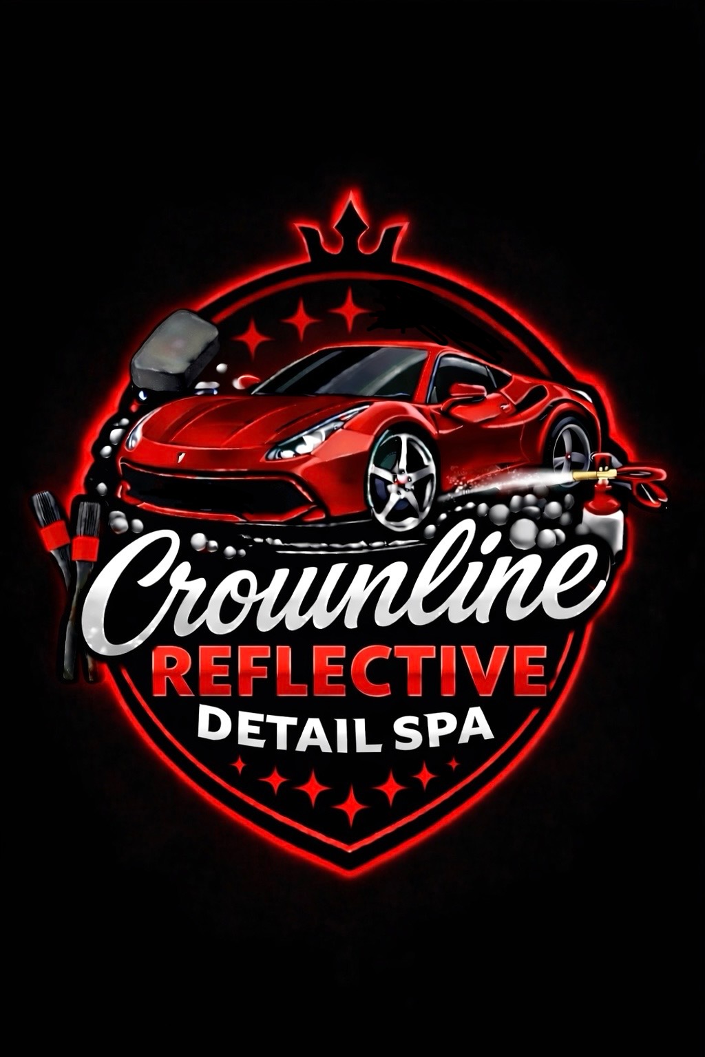 Crownline Detail Spa logo